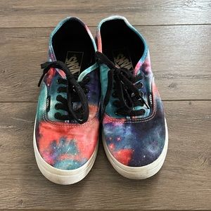 Vans space tie dye lace up size 6.5